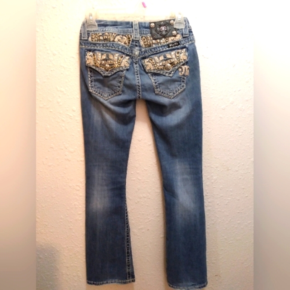 Miss Me Denim - Miss Me bejeweled boot cut jeans